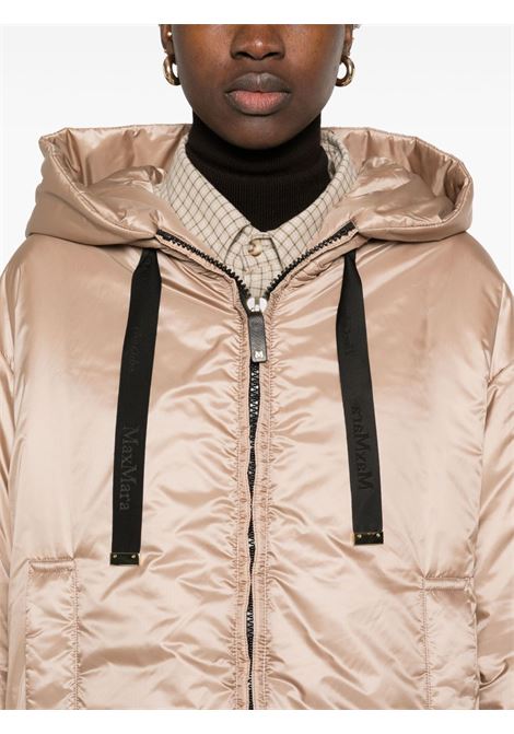 Brown daria hooded jacket  Maxmara The Cube - women MAXMARA THE CUBE | 2519481124600094